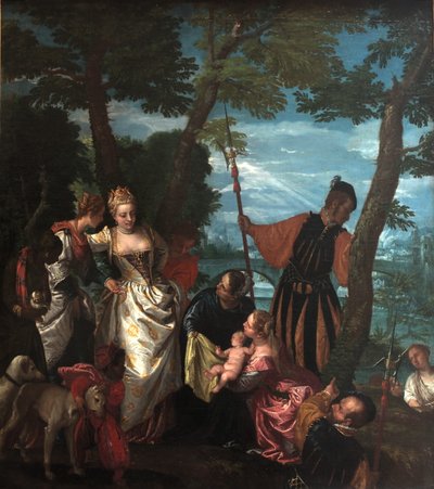 Moses Saved from the Waters by Paolo Veronese